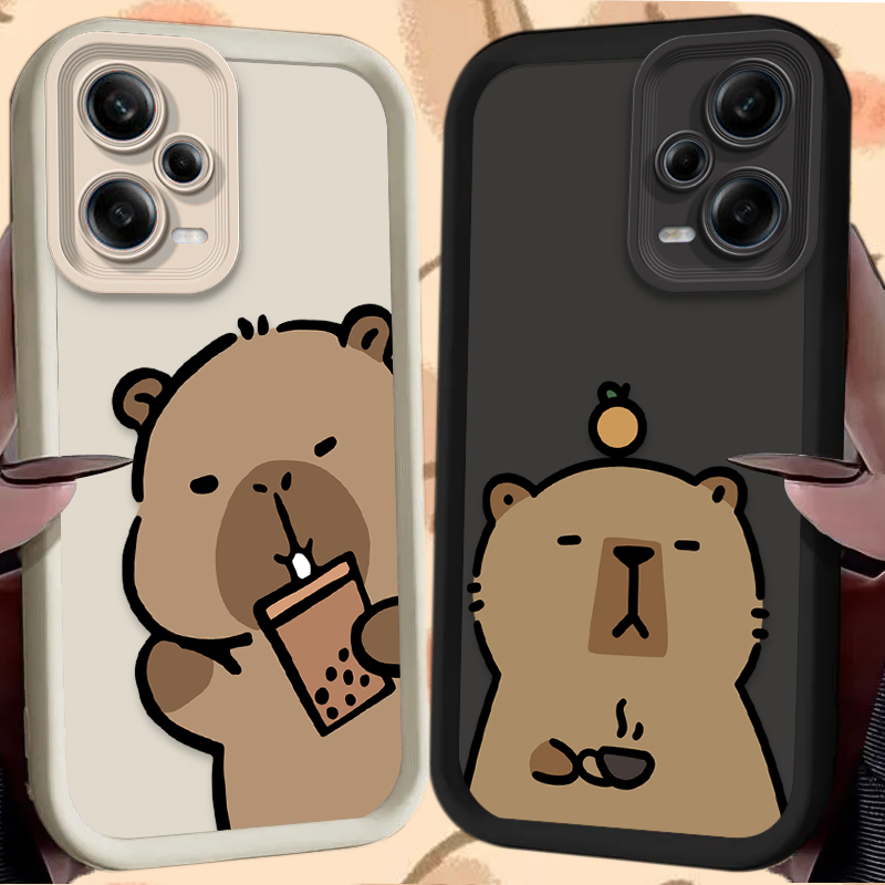 Receipt Printer Thermal - Cartoon Cute Capybara Phone Case for