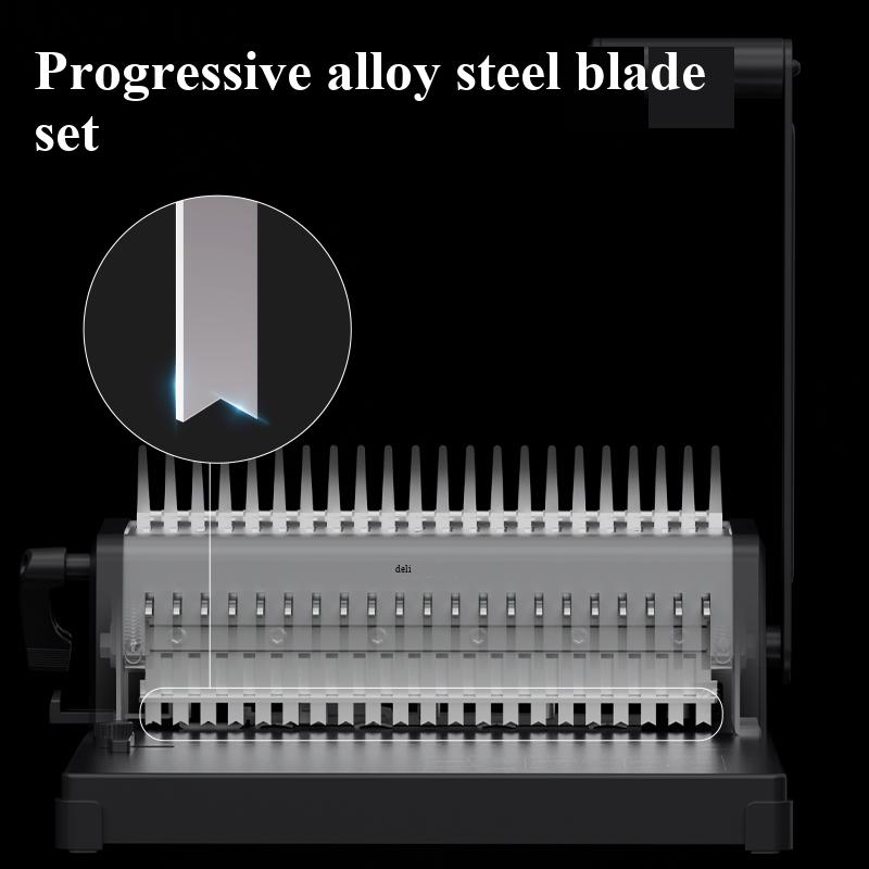 Deli 3870/3871/3872S/3873S Hea - огляд і ціна Binding Machine Comb