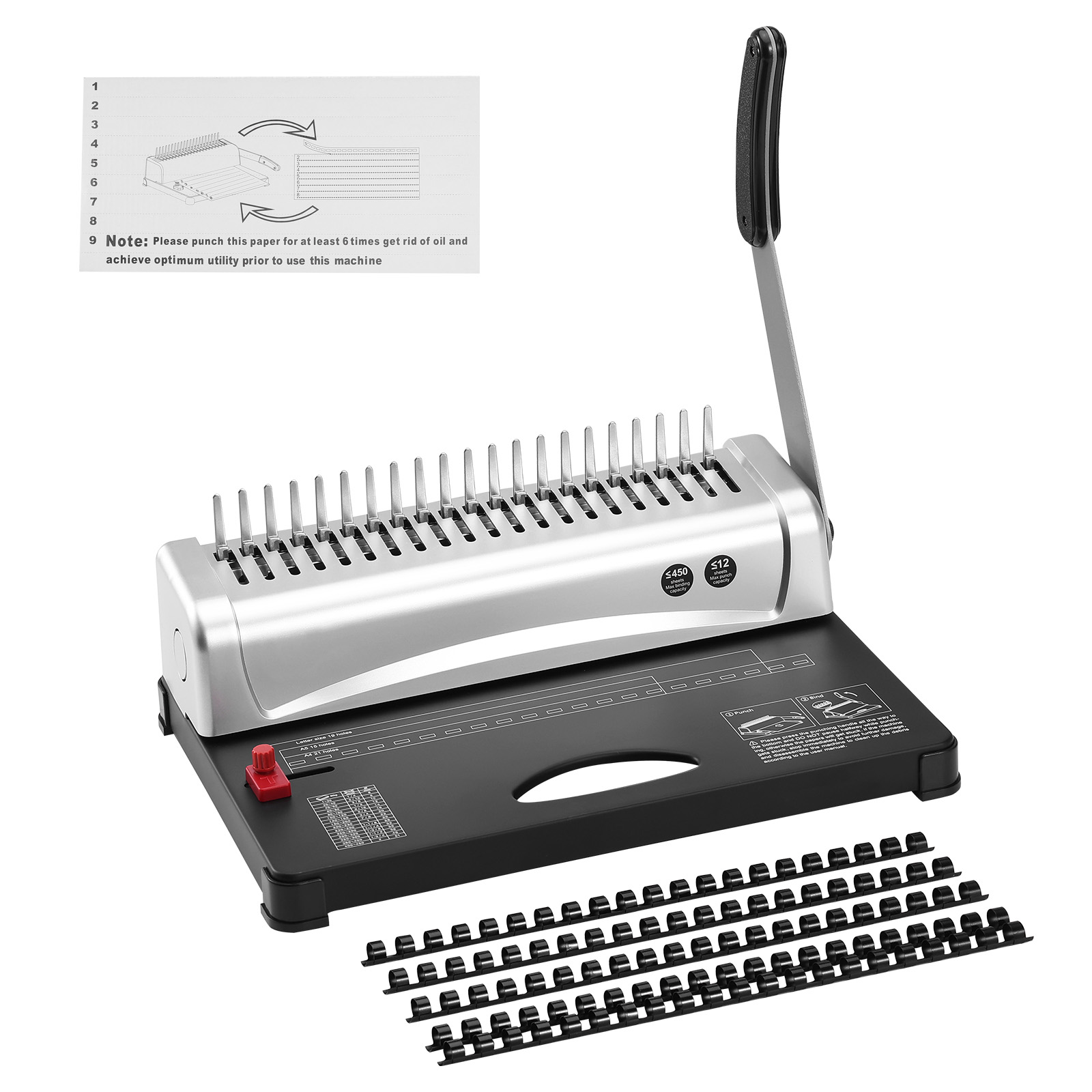 VEVOR Binding Machine Comb Bin - огляд і ціна Binding Machine Comb